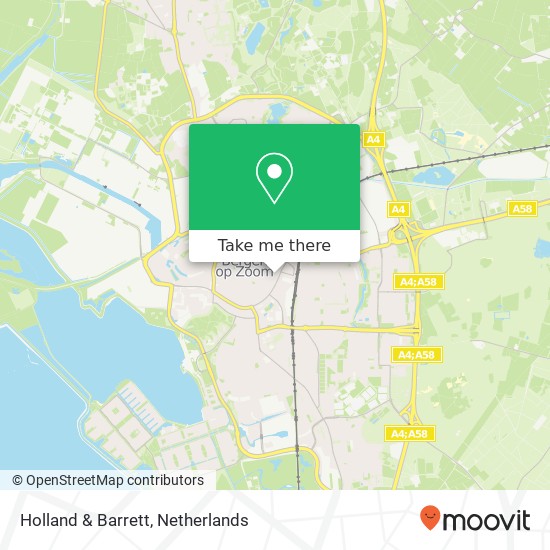 Holland & Barrett map