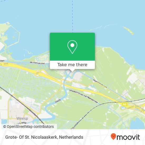 Grote- Of St. Nicolaaskerk map