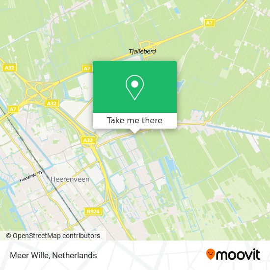 Meer Wille map