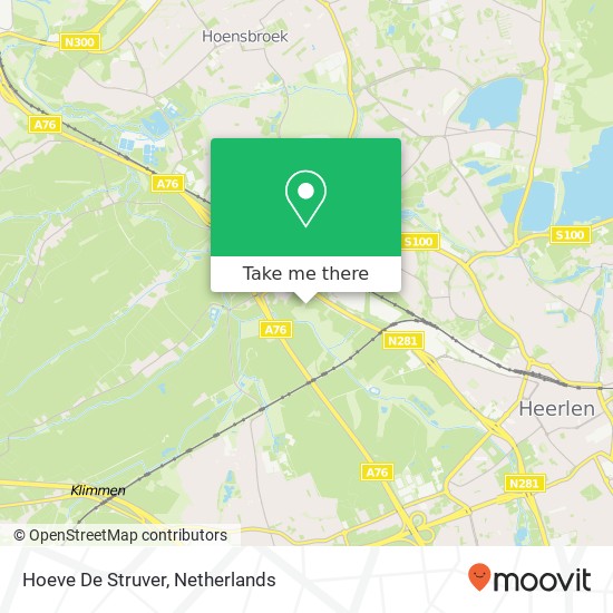 Hoeve De Struver map