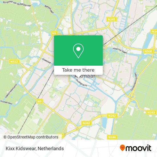 Kixx Kidswear map