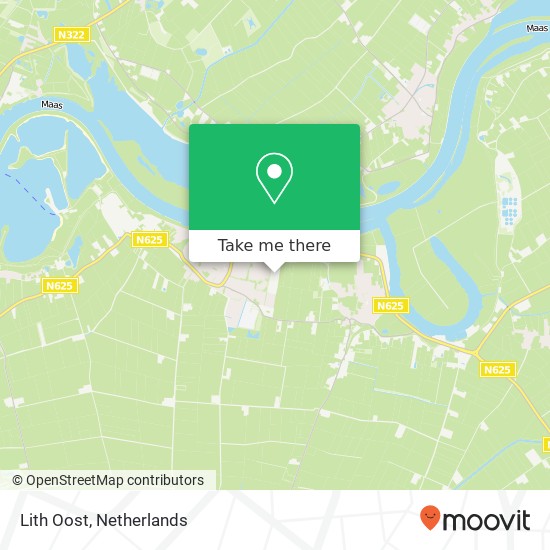Lith Oost map