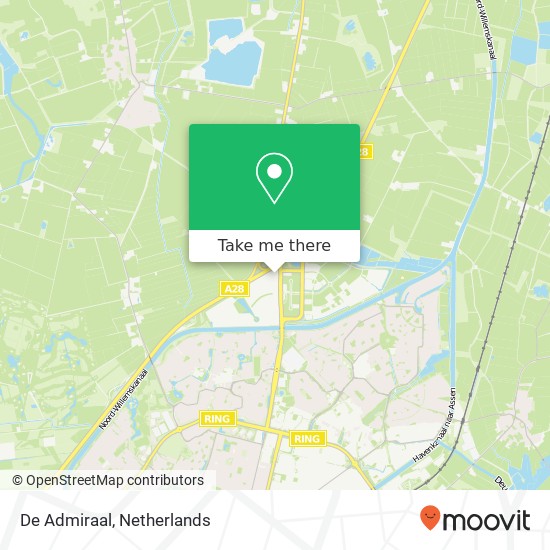 De Admiraal map