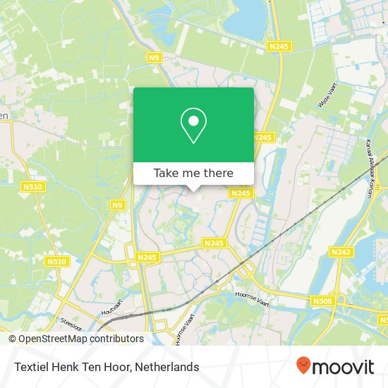 Textiel Henk Ten Hoor map