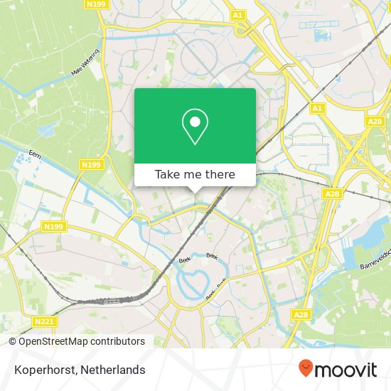 Koperhorst map