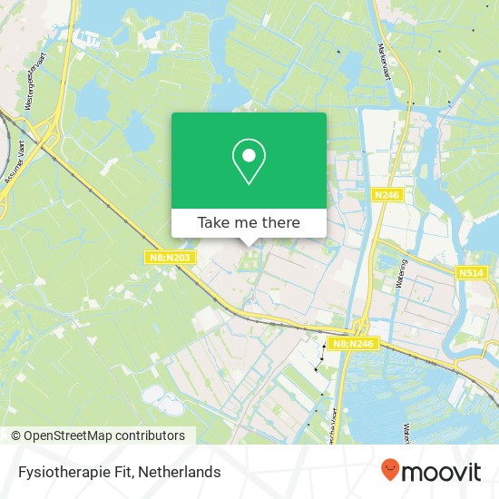 Fysiotherapie Fit map