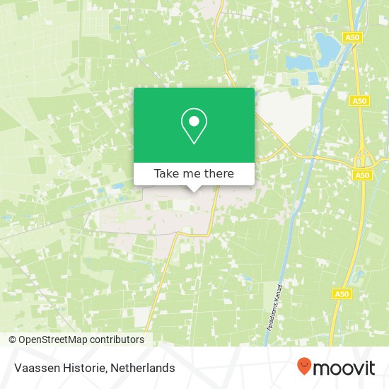 Vaassen Historie map