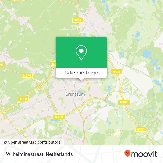 Wilhelminastraat map