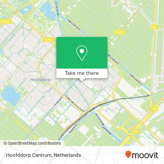 Hoofddorp Centrum Karte