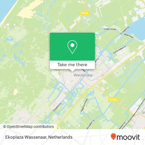 Ekoplaza Wassenaar map