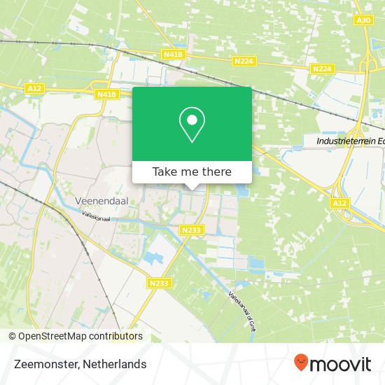 Zeemonster map