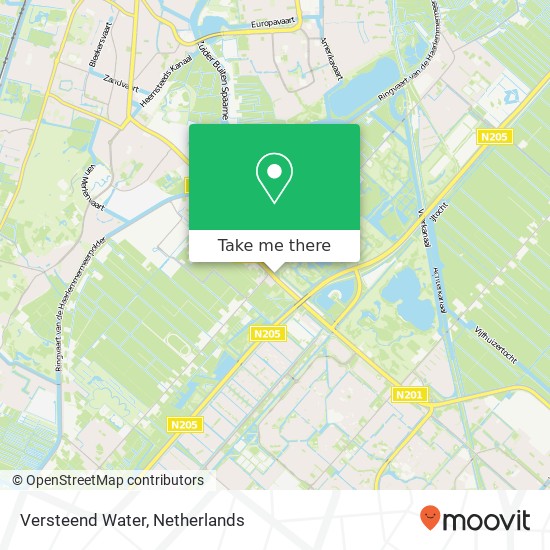 Versteend Water map