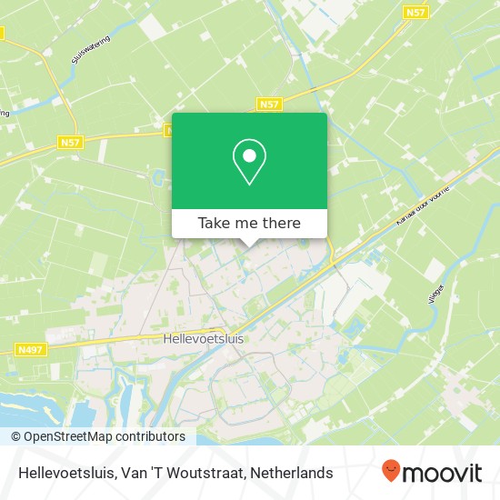 Hellevoetsluis, Van 'T Woutstraat map