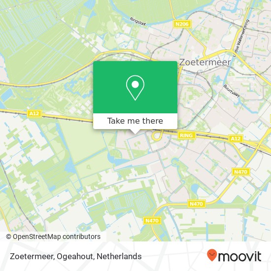 Zoetermeer, Ogeahout map