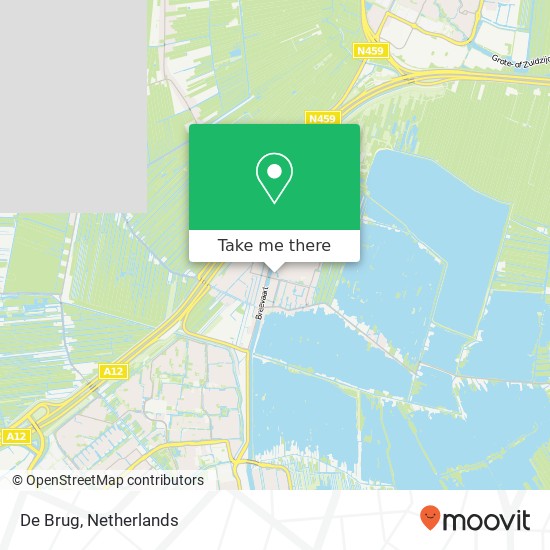 De Brug map