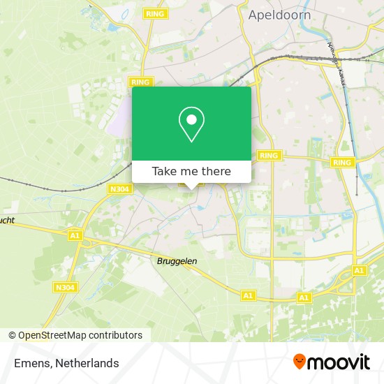 Emens map