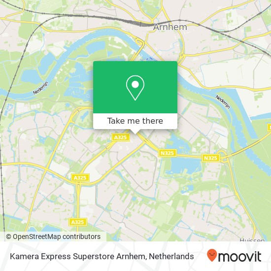 Kamera Express Superstore Arnhem map