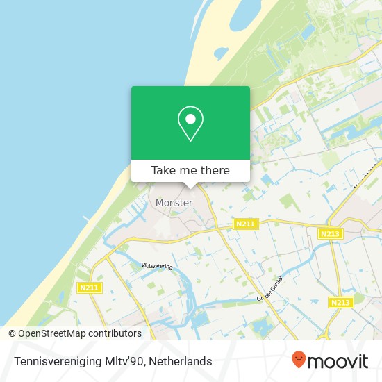 Tennisvereniging Mltv'90 map