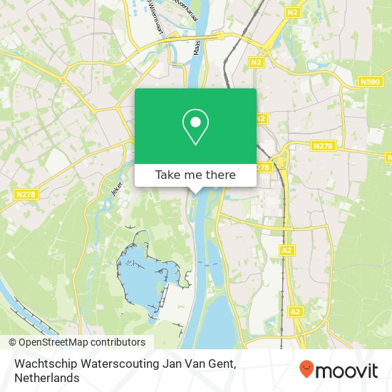 Wachtschip Waterscouting Jan Van Gent map