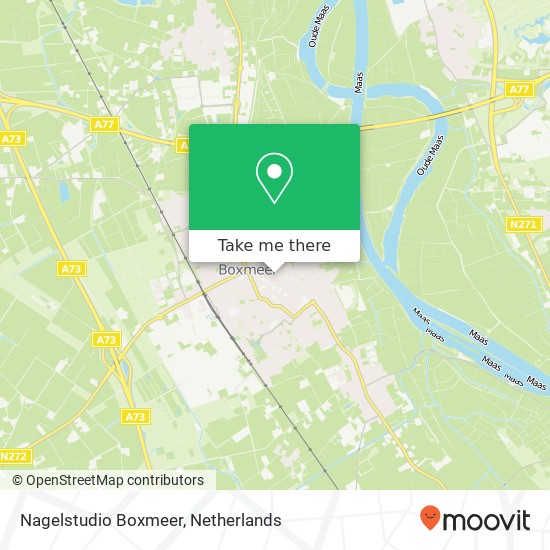 Nagelstudio Boxmeer map