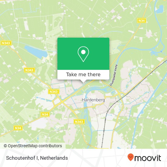 Schoutenhof I map