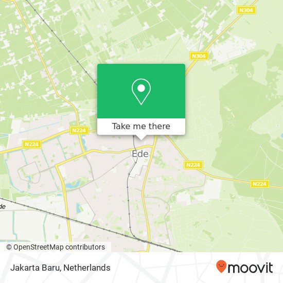 Jakarta Baru map