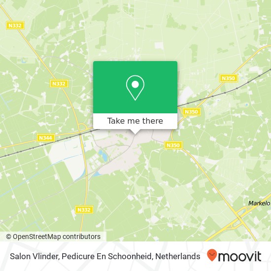 Salon Vlinder, Pedicure En Schoonheid map