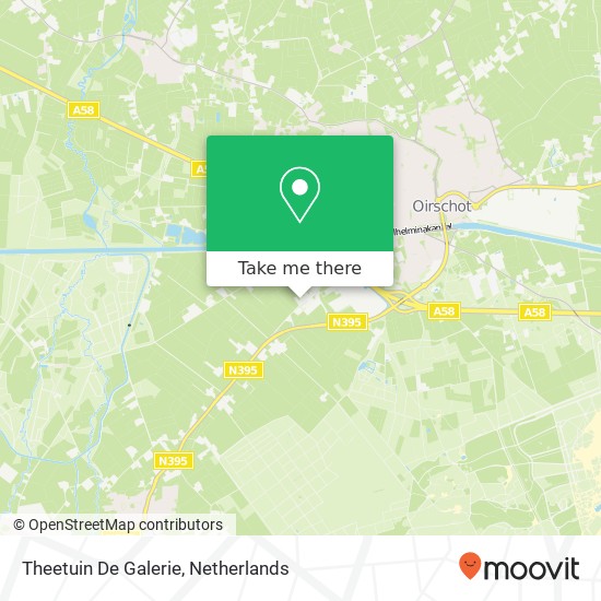 Theetuin De Galerie map
