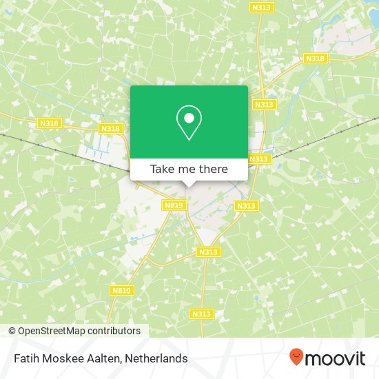 Fatih Moskee Aalten map