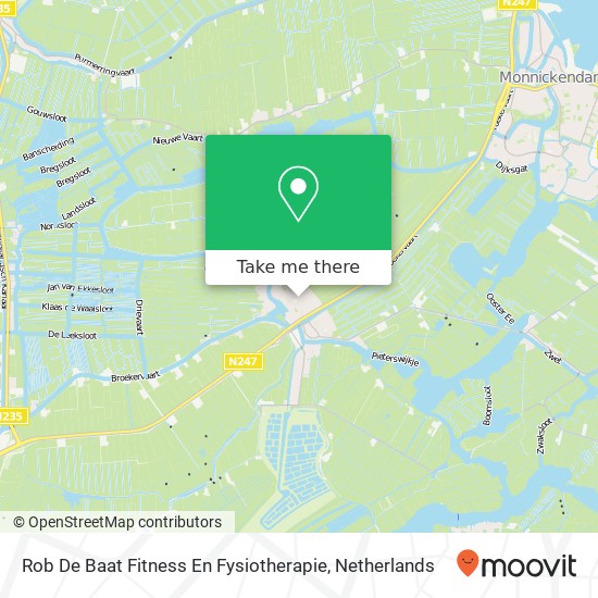 Rob De Baat Fitness En Fysiotherapie map