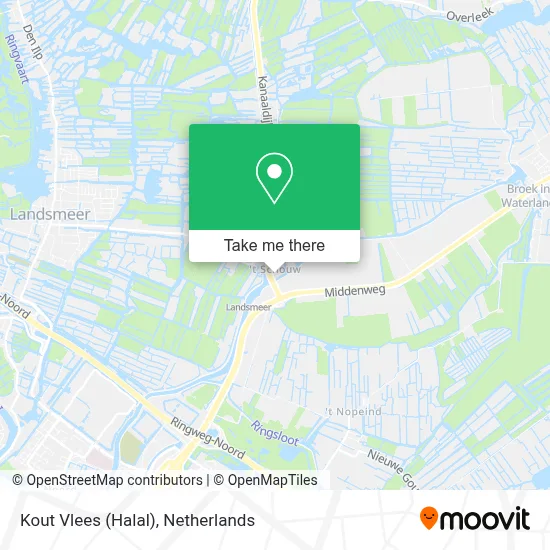 Kout Vlees (Halal) map