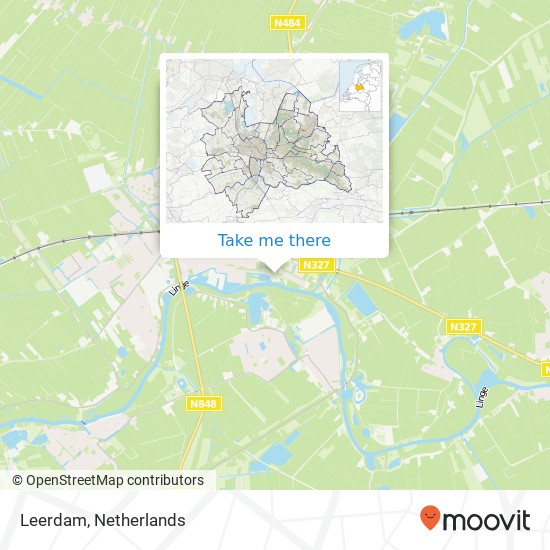 Leerdam map