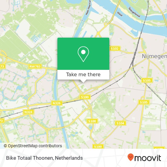 Bike Totaal Thoonen Karte