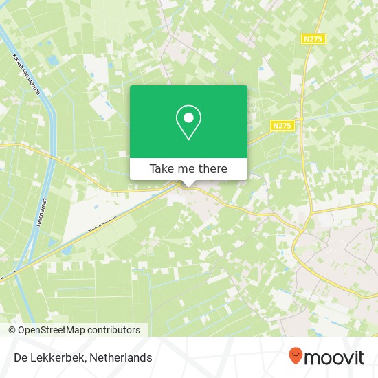 De Lekkerbek map