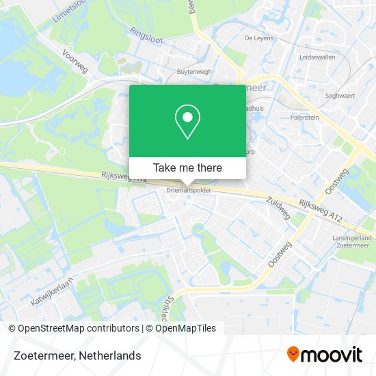Zoetermeer Karte