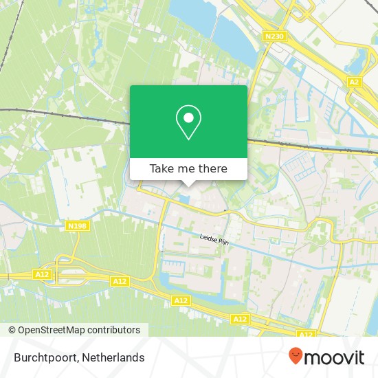 Burchtpoort map