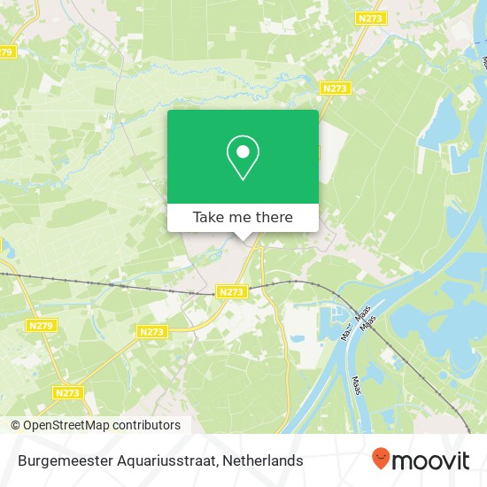 Burgemeester Aquariusstraat map