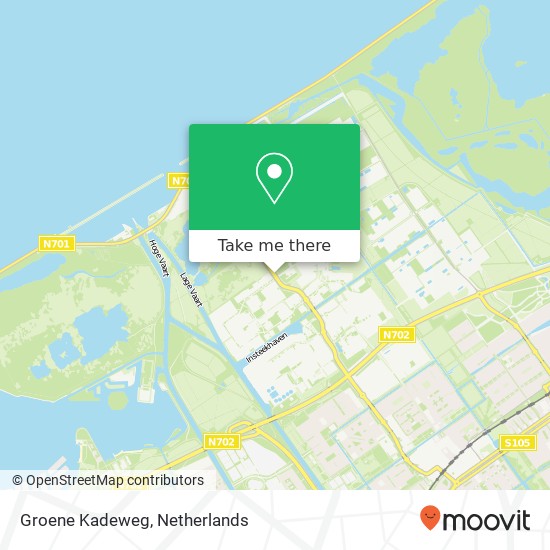 Groene Kadeweg map