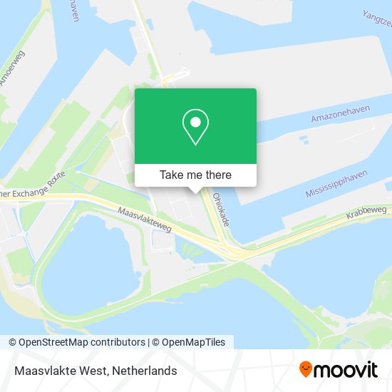 Maasvlakte West map