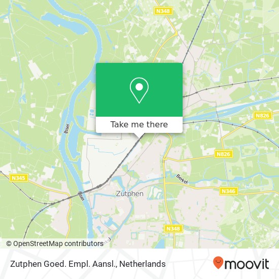 Zutphen Goed. Empl. Aansl. map