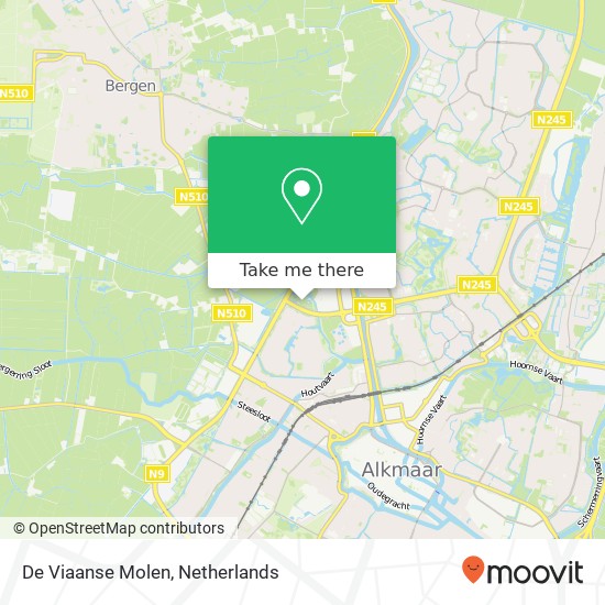 De Viaanse Molen map