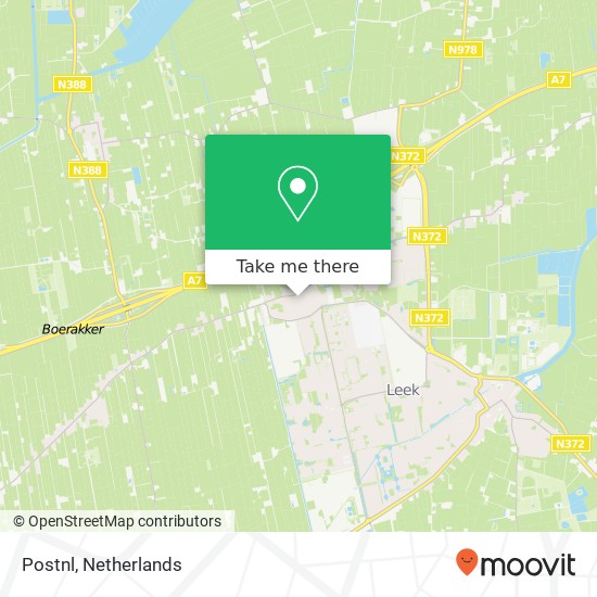 Postnl map