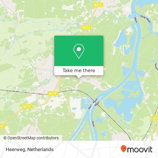 Heerweg map