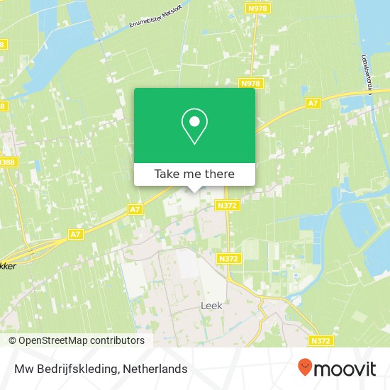 Mw Bedrijfskleding map