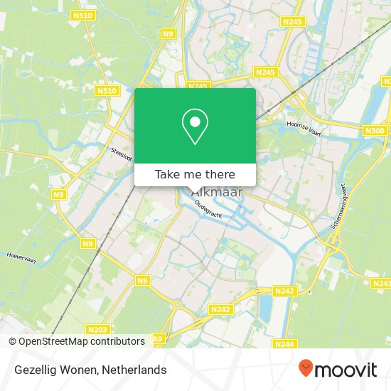 Gezellig Wonen map