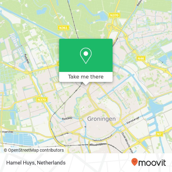 Hamel Huys map