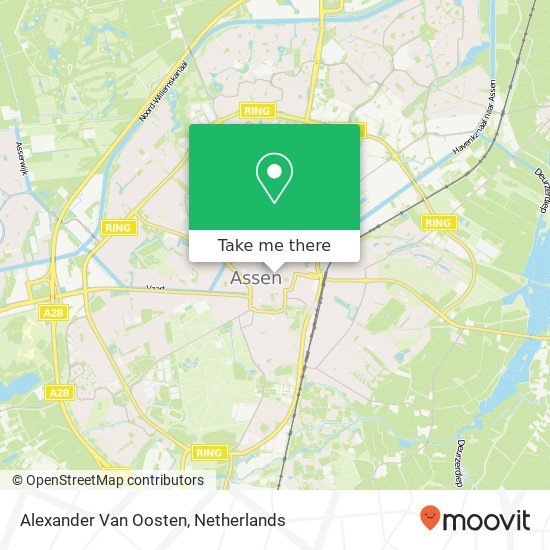 Alexander Van Oosten map