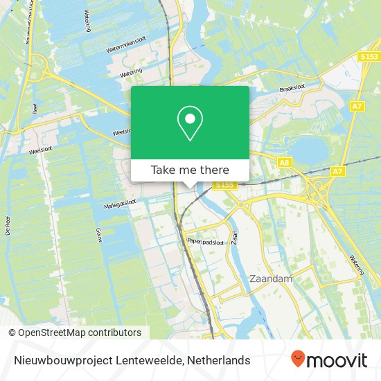 Nieuwbouwproject Lenteweelde map