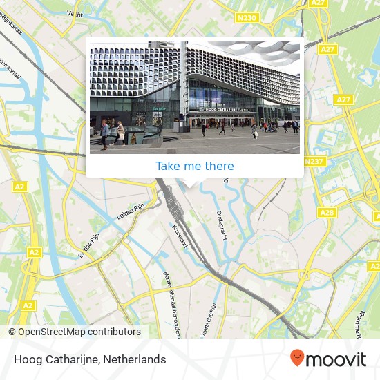 Hoog Catharijne map