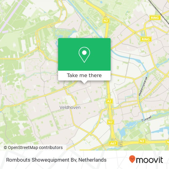 Rombouts Showequipment Bv map